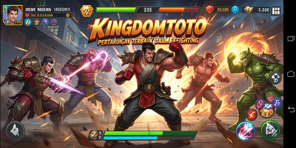Tampilan gameplay KINGDOMTOTO yang penuh aksi dan mendebarkan.