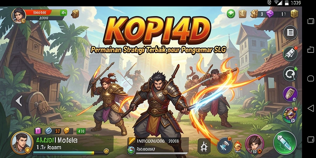 Screenshot KOPI4D menampilkan aksi gameplay yang mendebarkan dalam membangun kerajaan.