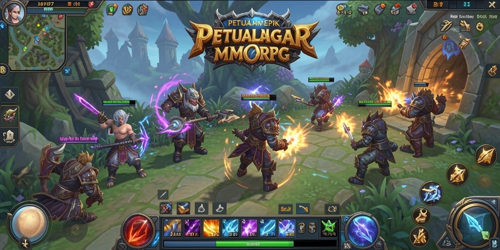 Tampilan gameplay L777 yang menarik di dunia MMORPG.
