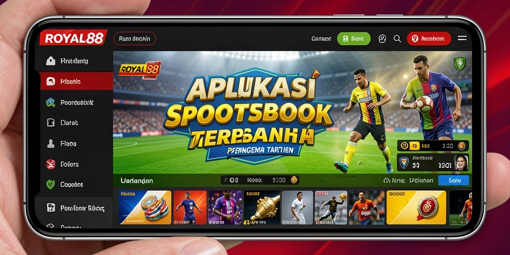 Tampilan gameplay ROYAL88 yang menarik pada fitur Sportsbook.