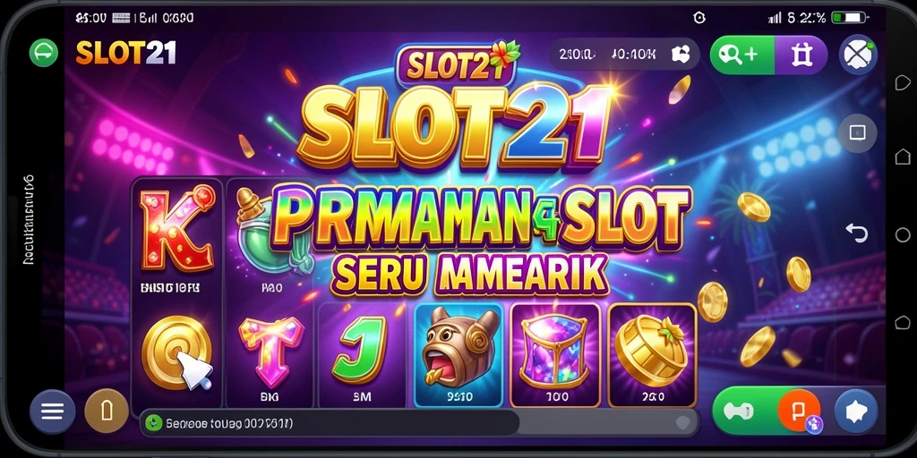 Tampilan gameplay SLOT21 yang imersif dan interaktif.