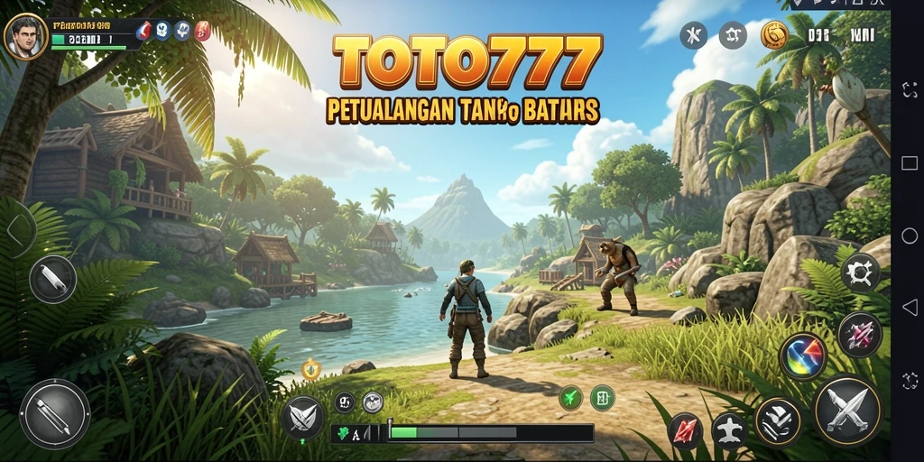 Tangkapan layar TOTO777 menampilkan aksi ekspansif di dunia terbuka.